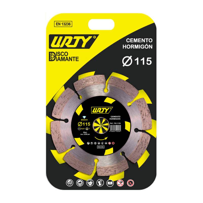 Segmented Diamond disc 115x7x22.23 