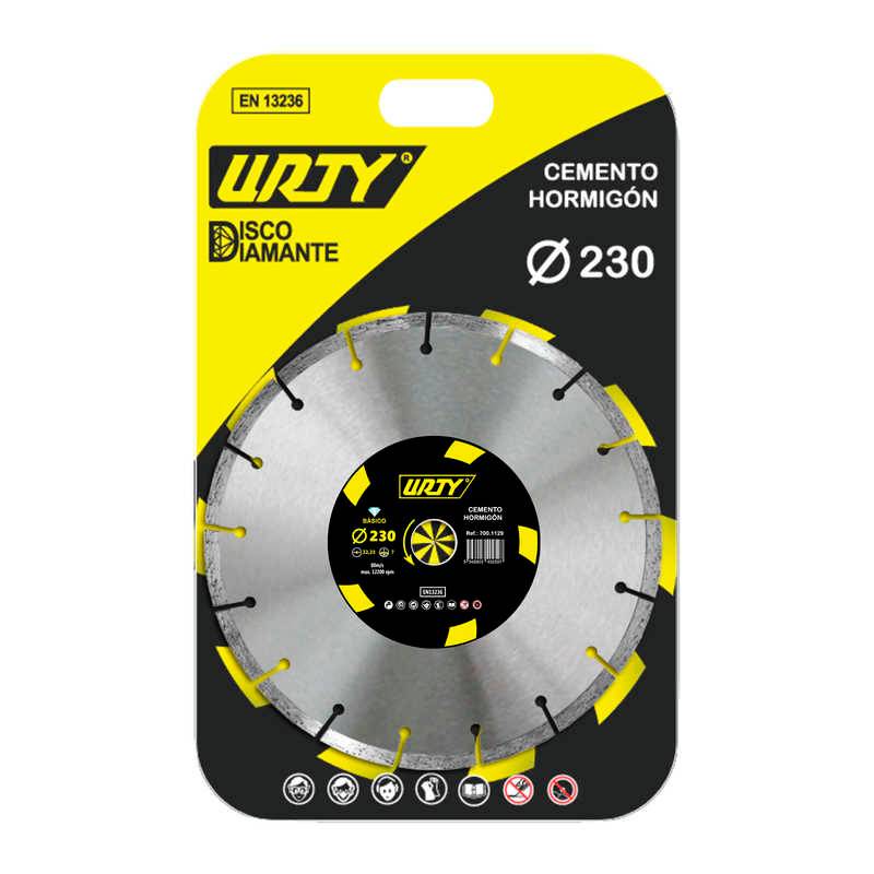 Segmented Diamond disc 230x22.23, segment 7mm