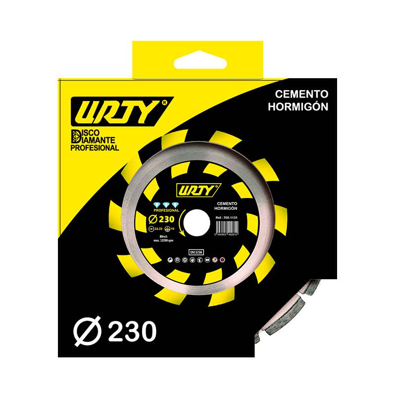 Segmented Diamond disc 230x22.23, Professional, segment 10mm