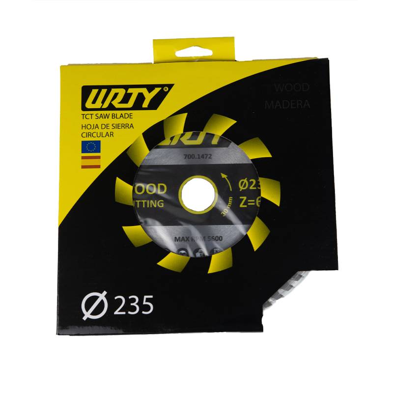 TCT saw blade for wood 235 x 30