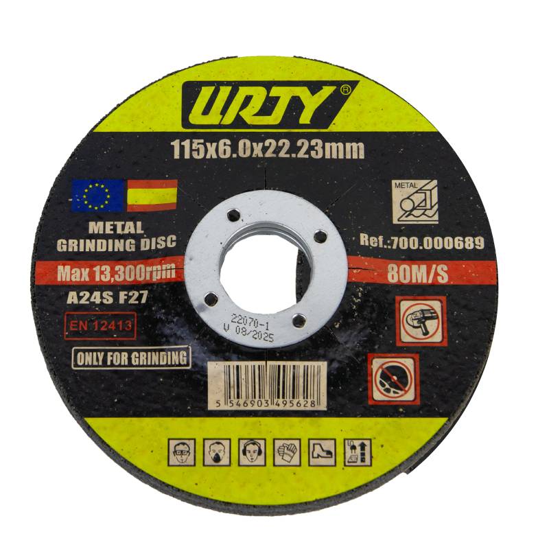 Grinding disc for metal T27 115x6.0